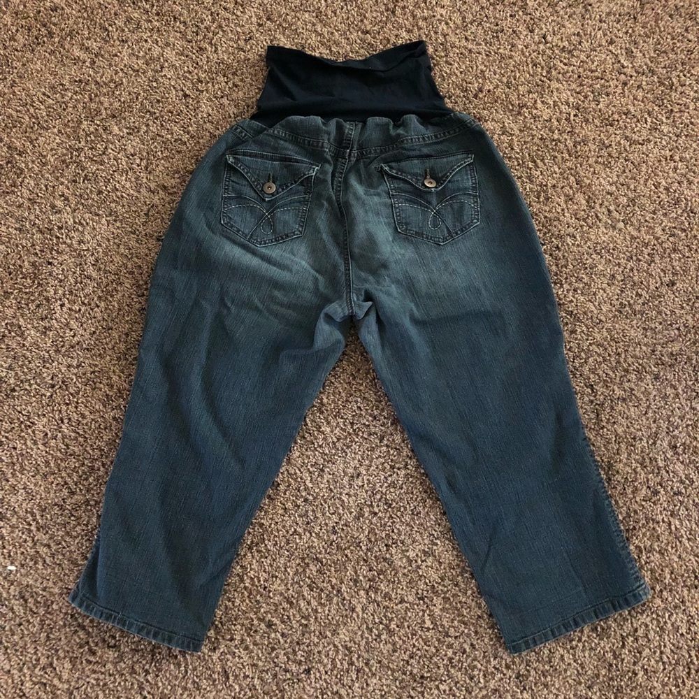Maternity Capri Pants Jeans XL